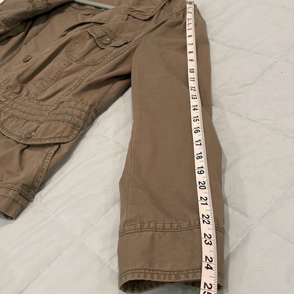 Olive Brown Utility Jacket - Picture 6 of 8